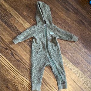 Kith leopard one piece zip up